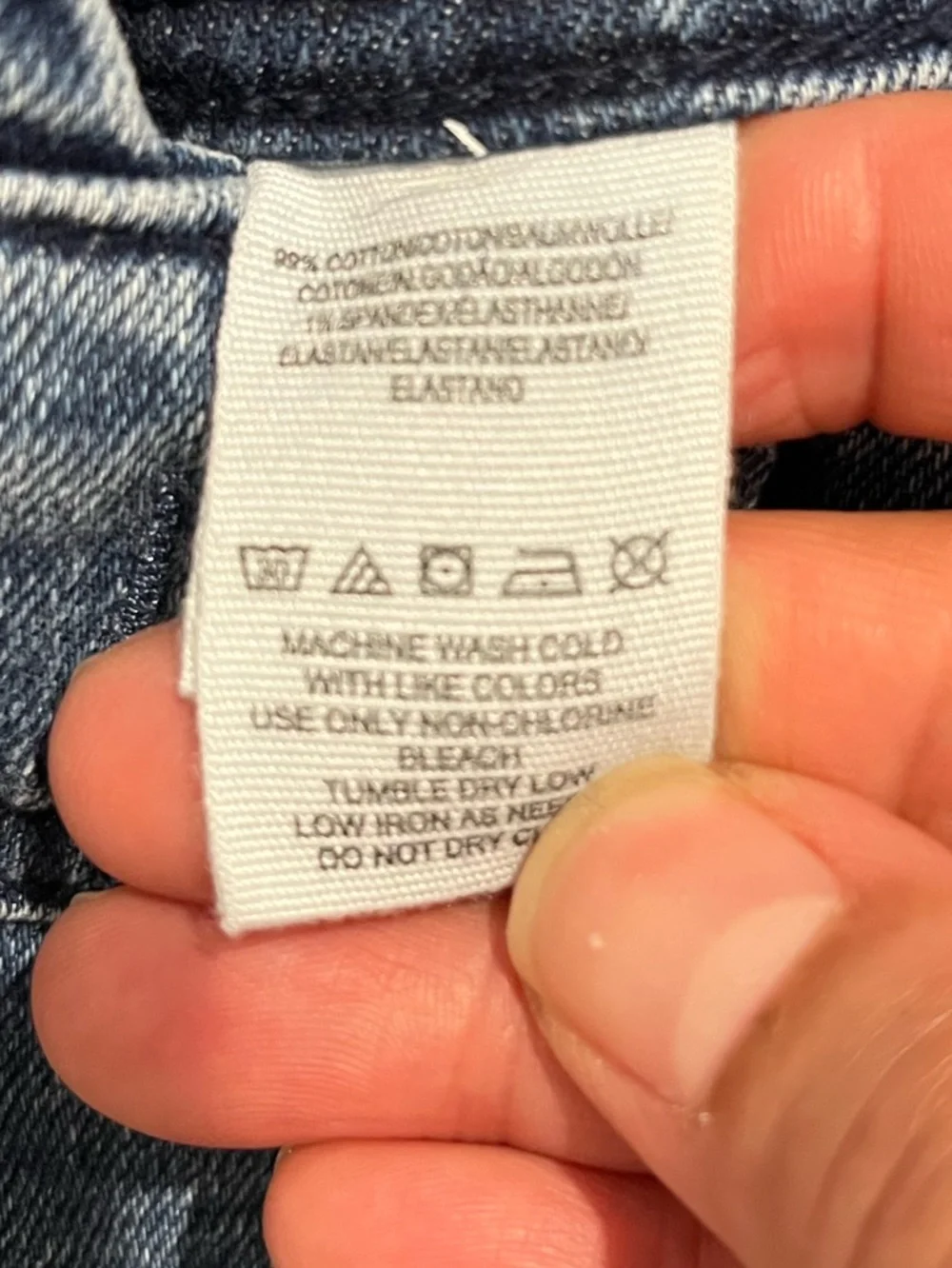 Free People Blue Denim Cropped Wide Leg Overalls  Sz. 8 - Picture 8 of 9